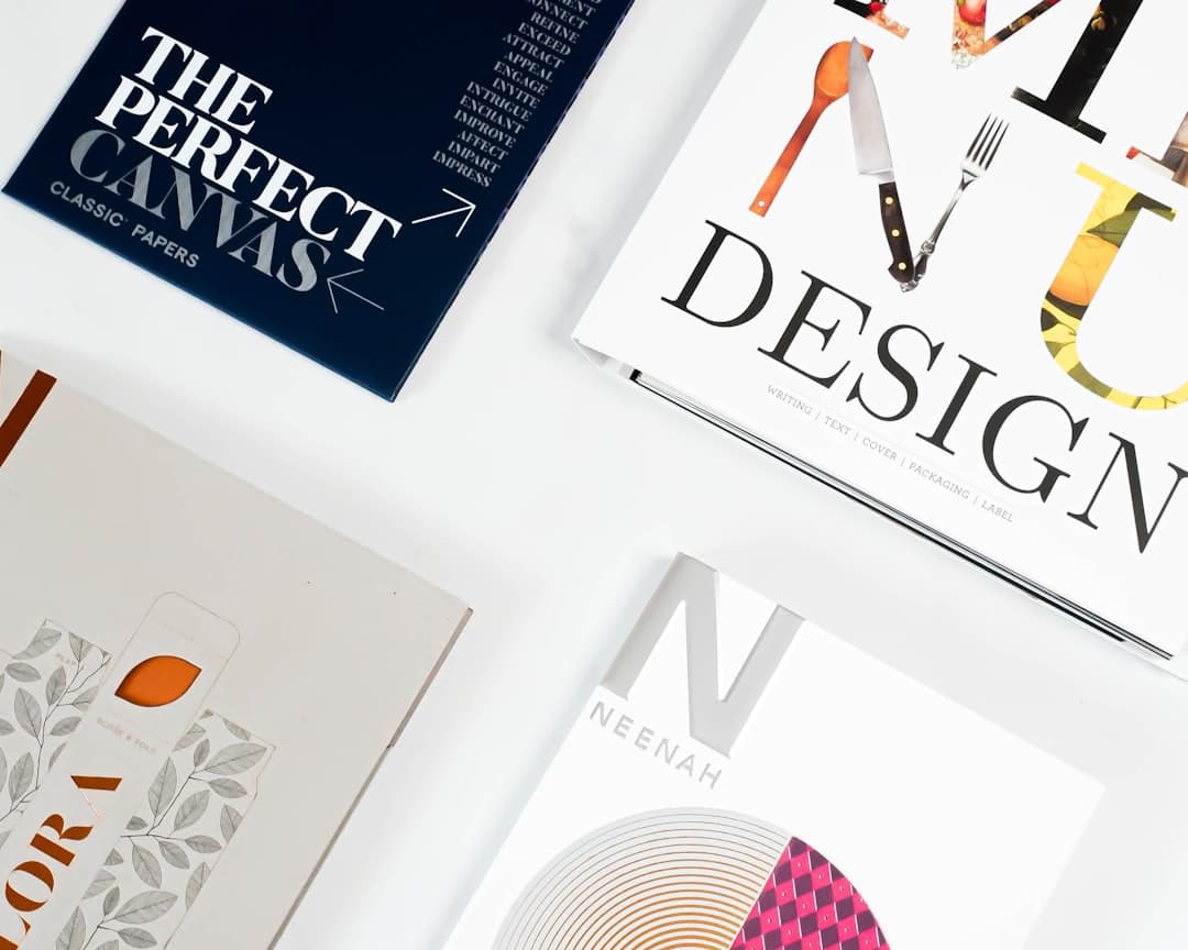 Designer portfolio showcase layout