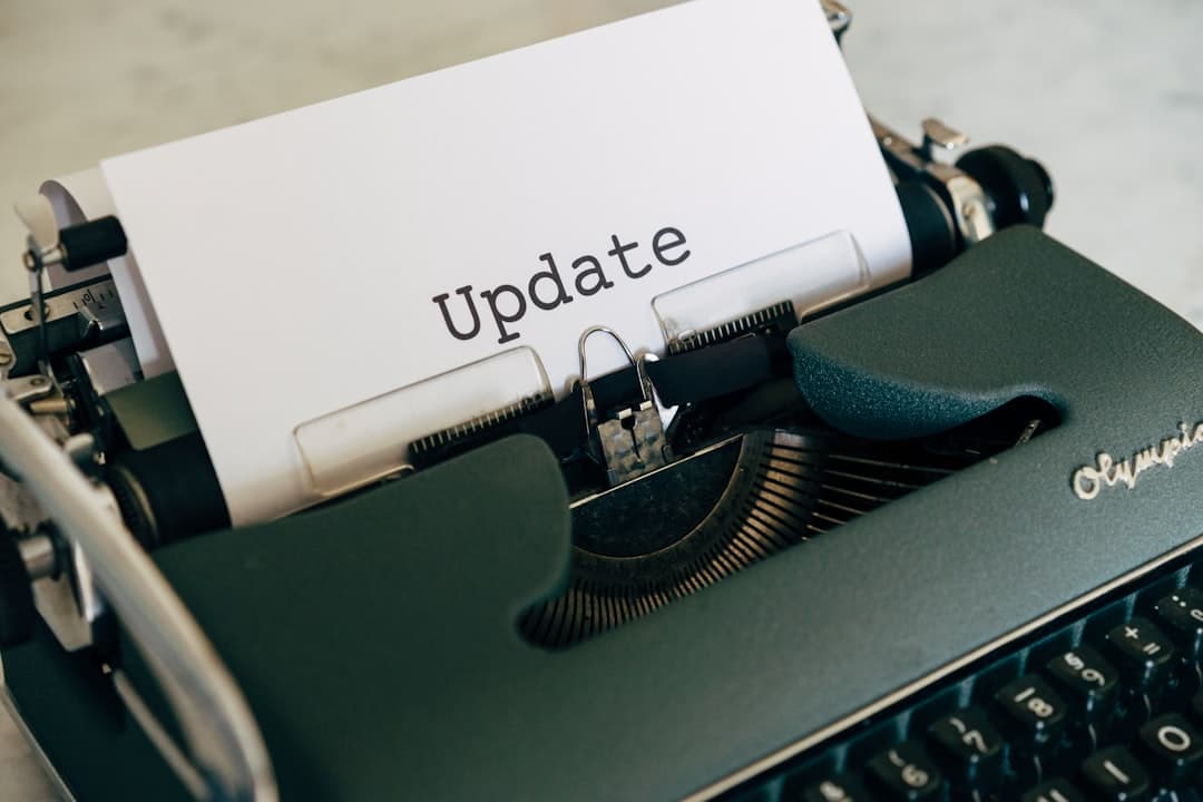 Changelog Page Design