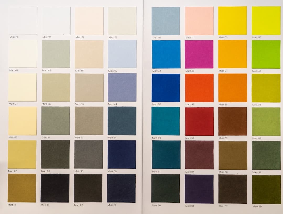Color contrast in web design