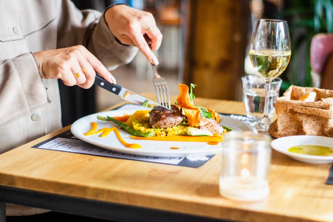 Food and beverage website design
