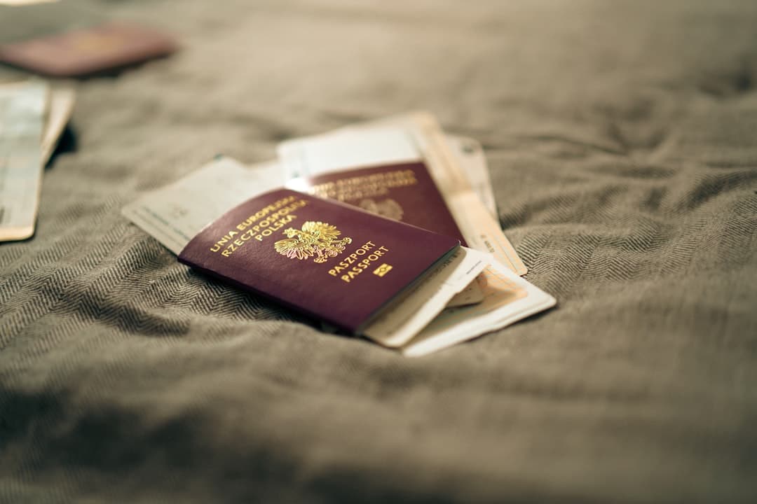 Immigration lawyer reviewing documents with a client