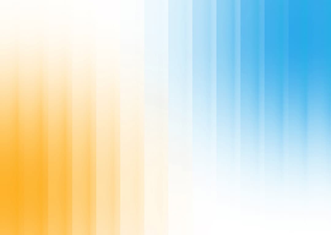 Vertical abstract stripes of orange and blue.