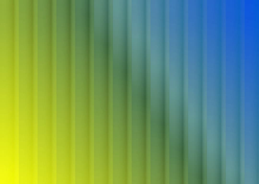 Vertical gradient from yellow to blue