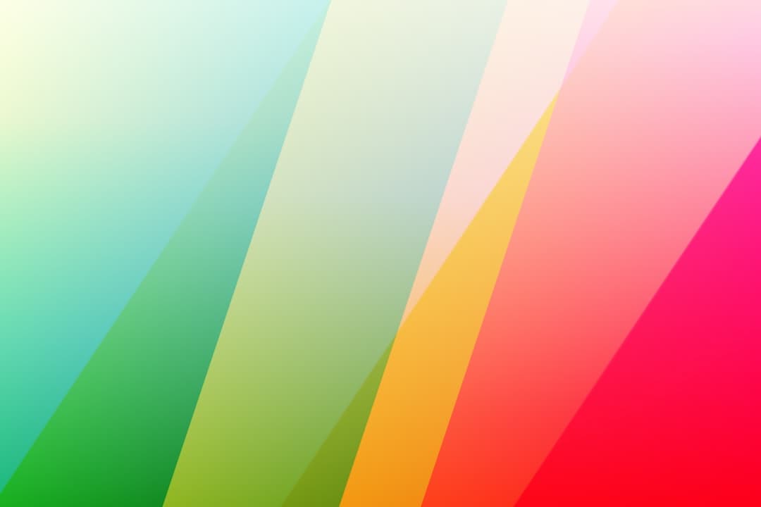 Maximalist web design layout with bold colors, layered graphics, and oversized type