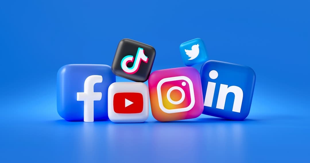 Social media agency website design