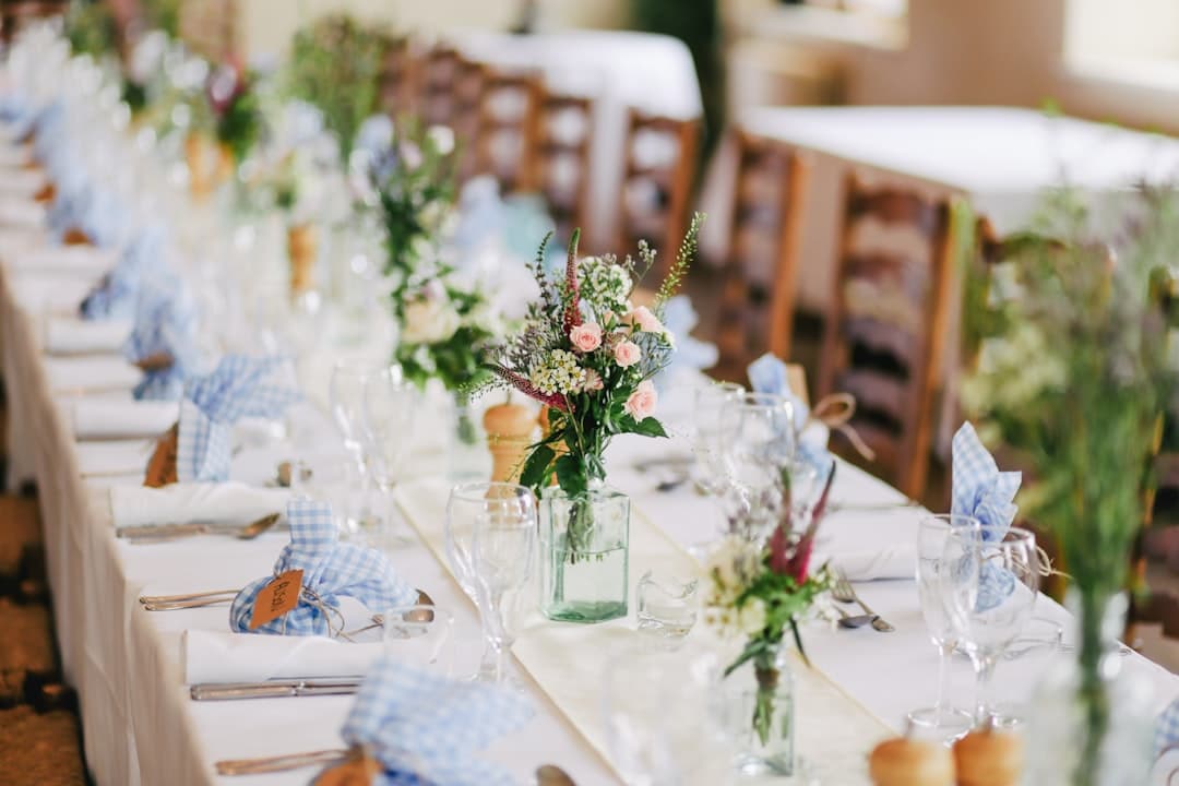 Wedding planner website design